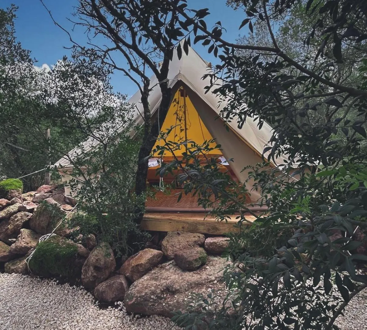 Hotel Pasare Glamping_Anglonaruralexperience à Perfugas Tente de luxe